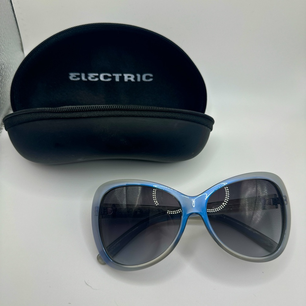 Electric Visual Magenta Sunglasses 
Celestial Blue (changes colors)